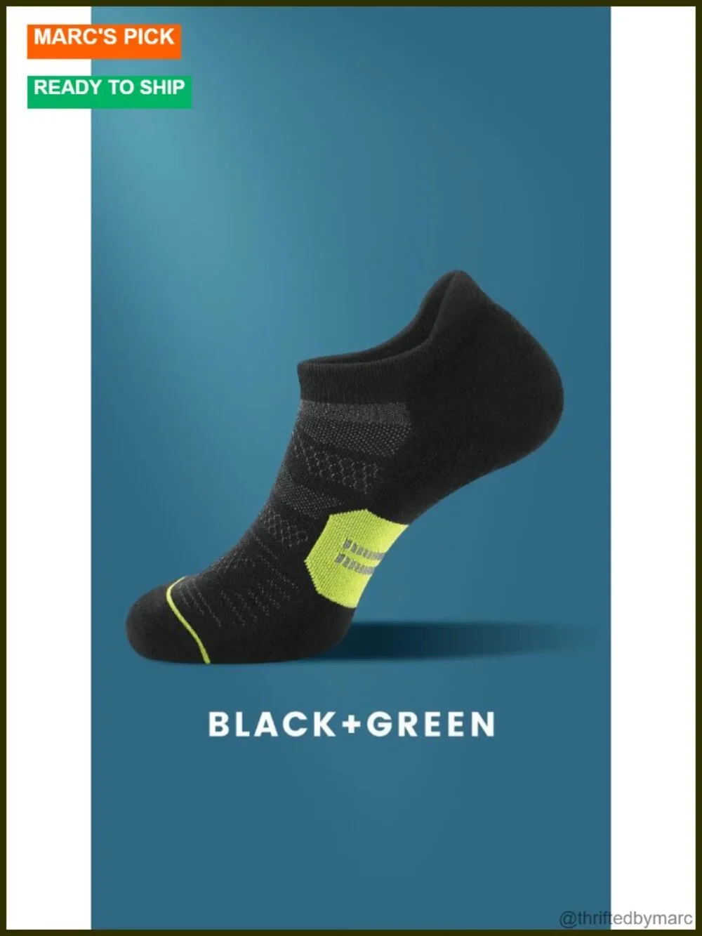 6 Pack Men's Running Ankle Socks with Cushion Low Cut Athletic Sport Tab Socks